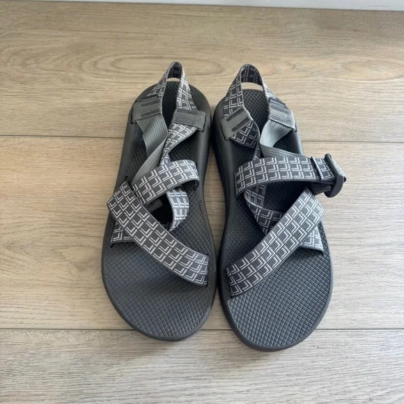 Chaco | Shoes | Chaco Grey Mens Hiking Outdoor Sandals Size  display picture 2